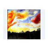 Contemporary Colored Decorative Laminated Glass Wall Panels For Sofa Background thumbnail-1