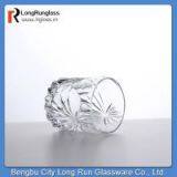 LongRun 10oz Personalized Snow Carved Cut Glass Whisky Tumbler thumbnail-3