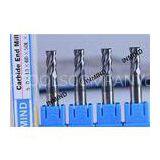 HRC45-HRC50 5mm , AlTiN Coating Square Industrial Cutting Tools , 2-4 Flute , Side Millling Cutter , thumbnail-1