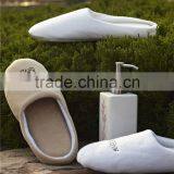 Top Quality Coral Fleece Embroidered Custom Washable Hotel Slippers thumbnail-3