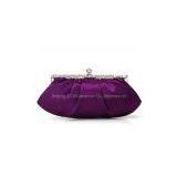 Colourful Satin Evening Bag