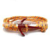 Rope Wrist Band Anchor Men Bracelet