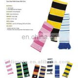 Acrylic knitted scarf promotional