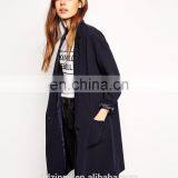 New Arrival Button Fastening Longline Coats and Jackets for Women thumbnail-2