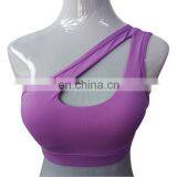 Purple Padding Sleeveless Sports Bra Custom Gym Sport Wear Fitness in Thailand thumbnail-5