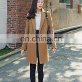 2016 women's new Korean woolen cloth coat /winter ladies'coats and jackets overcoat