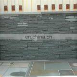 Light black sandstone wall panel