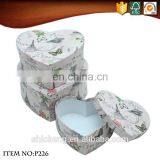 Customized Top Art Craft Quanlity Heart -Shaped Cardboard Gift Box