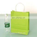 Accept Logo Printed Twisted Handle Kraft Paper Bag thumbnail-3