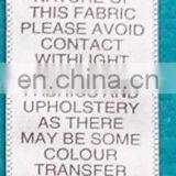 Wholesale Printed Satin Smooth Care Labels for Garment thumbnail-2