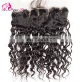 Wholesale Factory Price Brazilian water wave silk top lace frontals