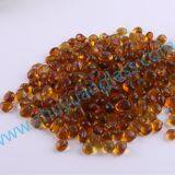 Shandong zhuyuan export recycle glass bead intermix 1-3mm3-6mm6-9mm amber aggregates glass bead