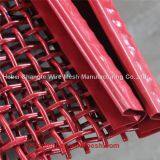 Red 65mn Woven Crimped Metal Screen Mesh thumbnail-5