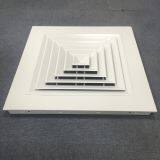 Hvac Air Terminals Square Ceiling Replacement 4 Way Air Diffuser thumbnail-2