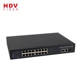 Factory Supplier 16 Port 10/100/1000Mbps POE Switch With 1*1000M SFP