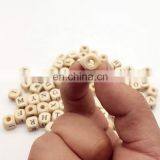 DIY Necklace Bracelet Material A-Z Letter Natural Wooden Block Beads thumbnail-5