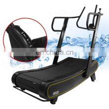 Zero Energy Consumption Curved Treadmill & Air Runner Manual Resistance Low Noise Running Machine Fitness Gym Equipment thumbnail-1