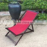 Special DESIGNER deck chair - indoor outdoor PU greywash relax chair - vietnam outdoor furniture products