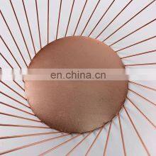 Countertop Fruits Bowl Food Holder Steel Mesh Rack Kitchen Drawer Gold Iron Baskets Metal Fruit Wire Basket thumbnail-4