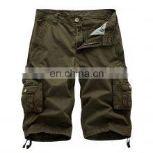 Wholesale Zip Fly Casual Summer Chino Cargo Shorts Pants for Men thumbnail-1