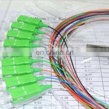 1:4,1:8,1:16 Mini Steel Tube Type Fiber Optic PLC Splitter With SC Connector thumbnail-3