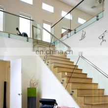 Low price cost glass stair railing cost stainless steel railing systems