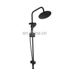 New High Quality Cheap Stainless Steel Black Rain Shower Head Set thumbnail-5