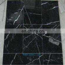 China Nero Marquina Black Marble Floor Tile Patterns u007F thumbnail-4