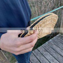 Water Hyacinth Bag New Straw Purse Wedding Clutch Handwoven Wallet Wholesale thumbnail-2