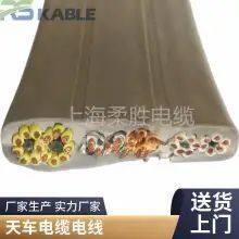 Rousheng Cable Crane Cable With Steel Wire 2*25 2*35 Support Customized Wear Resistance, Corrosion Resistance, UV Resistance, Aging Resistance, Cold Resistance and Low Temperature Resistance