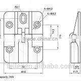 Supply Factory Price Bevel Fillet Pivot Hinges thumbnail-5