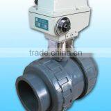 KLD1500 2-way motorized Ball Valve(upvc) for automatic control,water treatment, process control, industrial automation