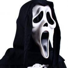 Ghost Face Scream Skull Mask Halloween Latex Scary Theme Cosplay Party Props Full Head Head Wear Masks thumbnail-2