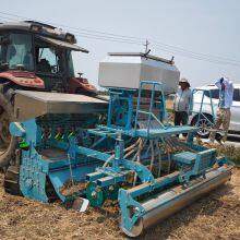 12 Rows Seeding Fertilizing Machine With Rotavator, Disc Harrow and Land Roller for Crops Planting thumbnail-3