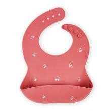 Factory Wholesale Custom Silicone Baby Bibs – Printed Logo, Bulk Order, OEM/ODM Service thumbnail-5