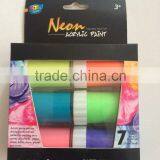 hot-sell fashionable economical neon Paint Set for kids