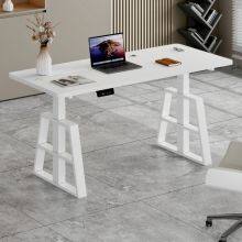 Standing Desk - Adjustable Hand Lift Table Frame for Office Furniture & Living Room - Linear Actuator for Enhanced Ergonomics and Productivity thumbnail-1