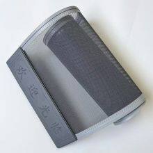 Rustproof Titanium Steel Mesh Magnetic Door Curtain With Reinforced PVC Frame thumbnail-4