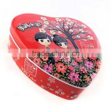Good quality metal tin cans for chocolate/gift tin cans