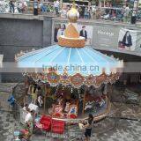 2016 Popular Luxury Carousel Funny Kiddie Carousel Park Rides thumbnail-6