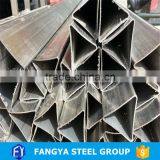 Triangular Shape ms Pipe Spcc Steel Price per Ton Various Shape ms Pipe thumbnail-1
