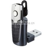 Telephone headset, fashionable car bluetooth headset with holder and charging dock RML1