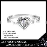 China New Year Design Jewelry Bride Silver Wedding Ring 925 Solid Silver Ring With aa cz Stone thumbnail-4