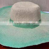 Summer Straw Sombrero Gradient Color Hat/big Brim Hat for Lady thumbnail-2