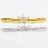 New Baby Crown Headband Toddler Headband Baby Diamond Crown Hair Band Wh-1747 thumbnail-1