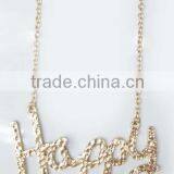 Hot Selling "Happy" Fashion Jewelry Necklace thumbnail-1