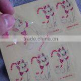 New Design High Quality Custom Glassine Sticker Label thumbnail-1