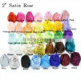 Rolled Satin Rosette for Headbands or Hair Clips - Supplies thumbnail-4