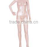 Fashion Headless Standing Skin Or Glossy Color Model Female Mannequin For Window Display thumbnail-5