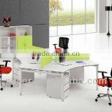 Green Protection Round Workstation With Partition